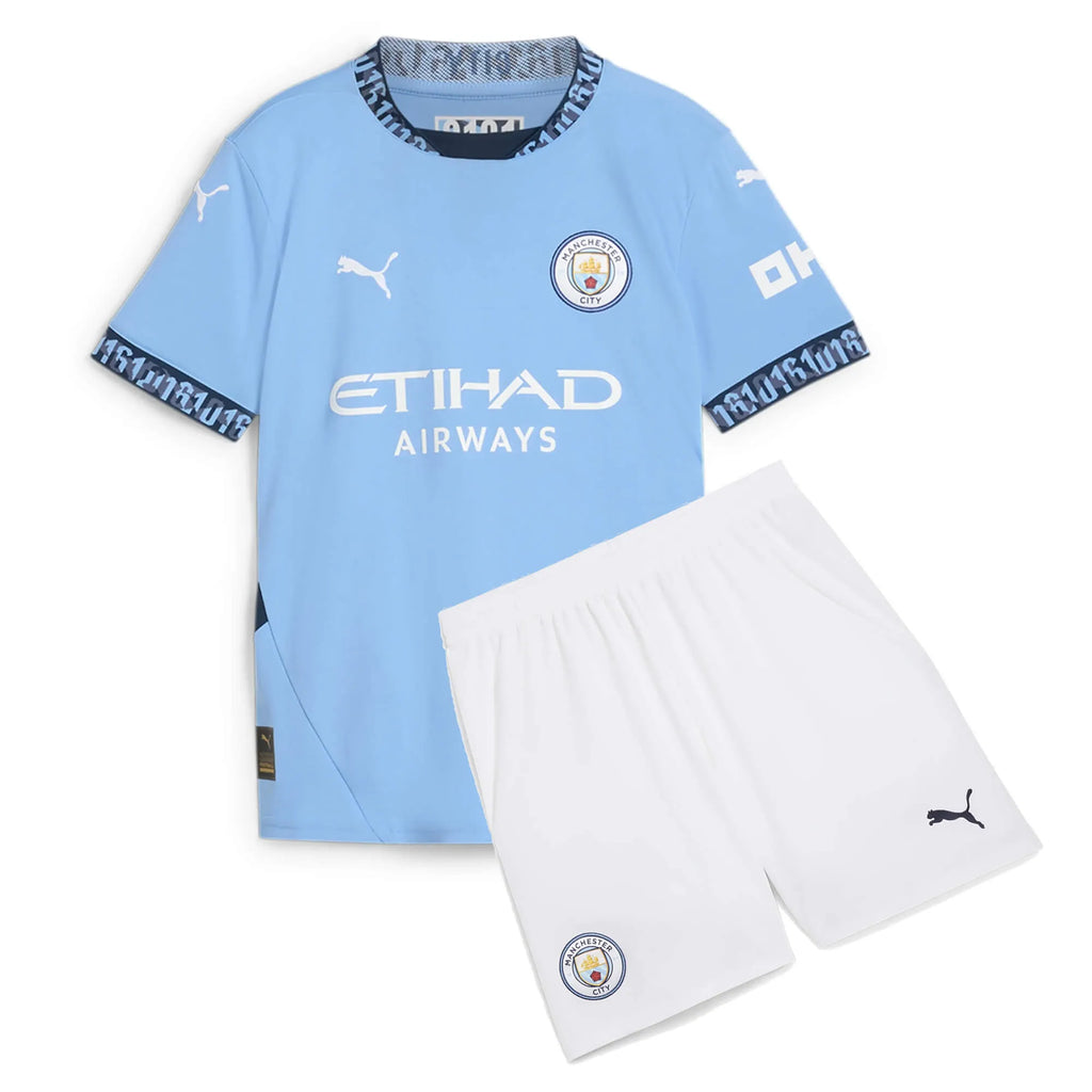 Kit Infantil Manchester City Titular 24/25