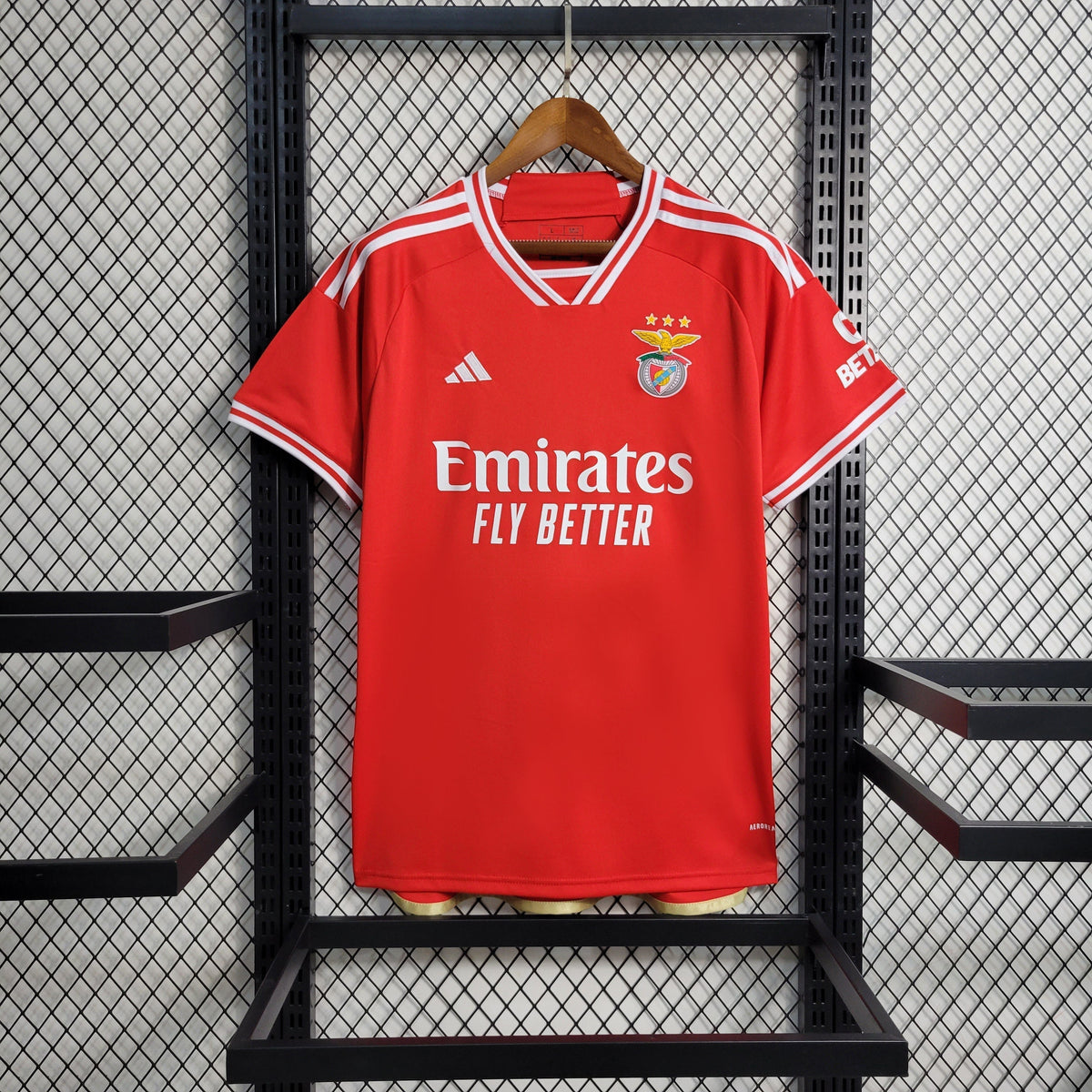 Camisa Benfica Home 23/24 - Adidas Torcedor Masculina - Lançamento