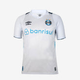 Camisa Grêmio II 24-25 - Torcedor Masculina - Branca e Azul