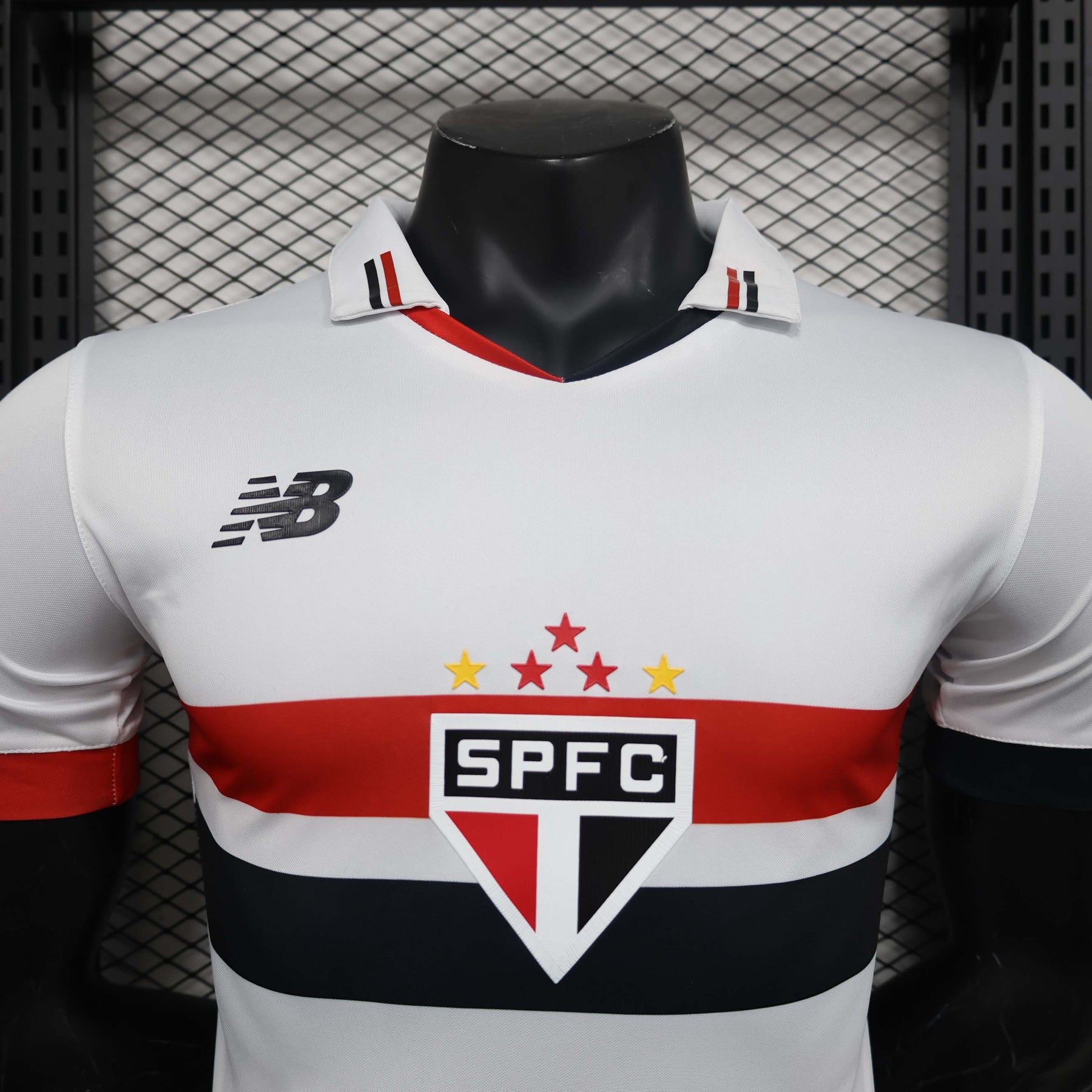 Camisa São Paulo Home 24/25 - Jogador Masculina - Branco