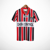 Camisa São Paulo Retrô 1997 - Versão Retro - Vermelho, Branco e Preto