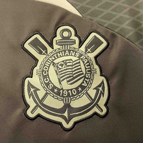 Camisa Corinthians Treino 24/25 - Torcedor Masculina - Marrom