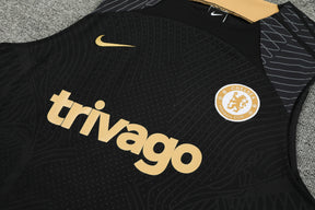 Kit Treino Regata Chelsea 23/24 - Preto