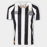 Camisa Santos II 24/25 - Torcedor Masculina - Preto e Branco