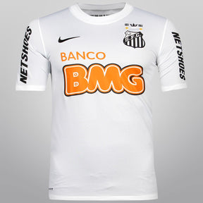 Camisa Santos 2012 (# NEYMAR JR - 11) - Torcedor Masculina - Versão Retro