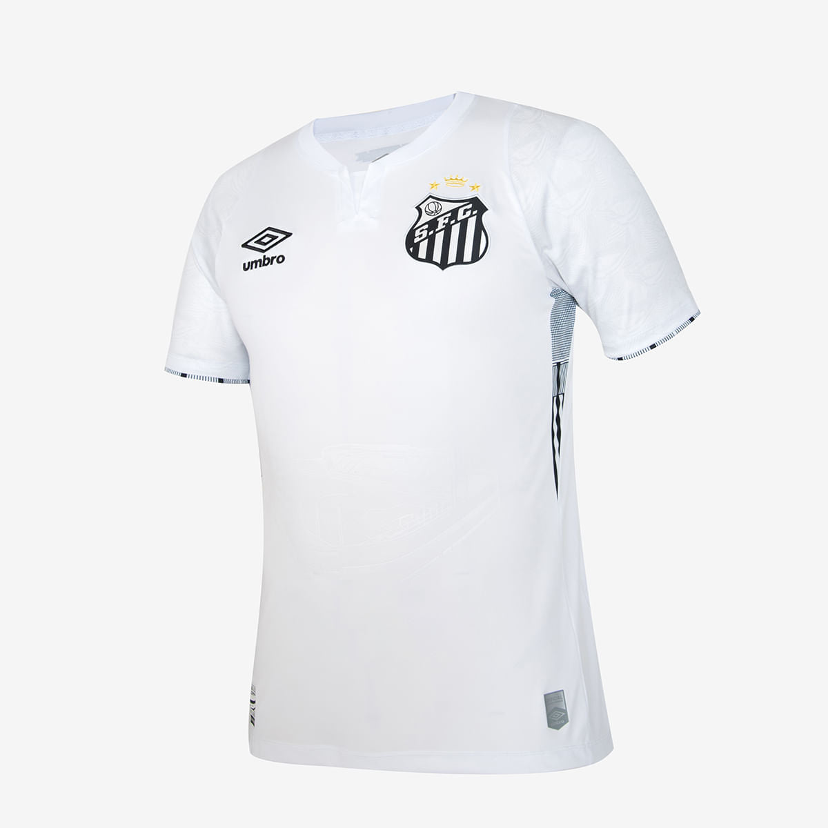 Camisa Santos Home 24/25 - Torcedor Masculina - Branco