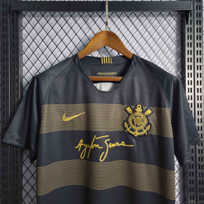 Camisa Corinthians II 18/19 Ayrton Senna - Versão Retro