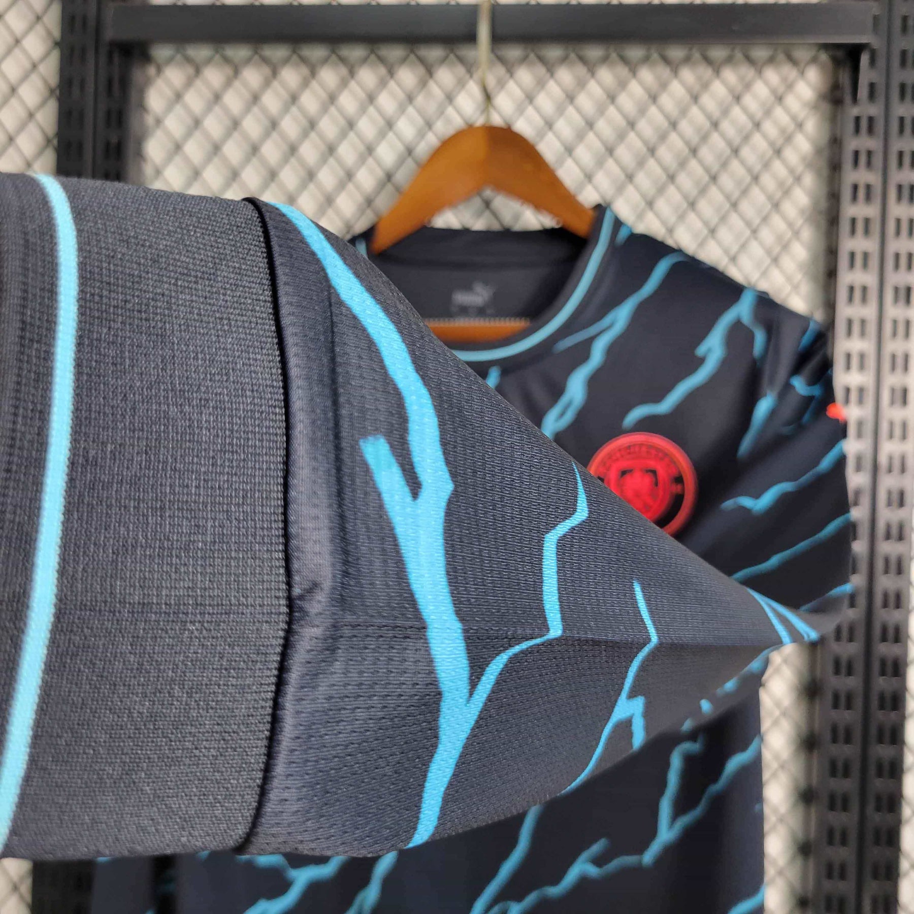 Camisa Manchester City III Manga Longa 23/24 - Versão Torcedor