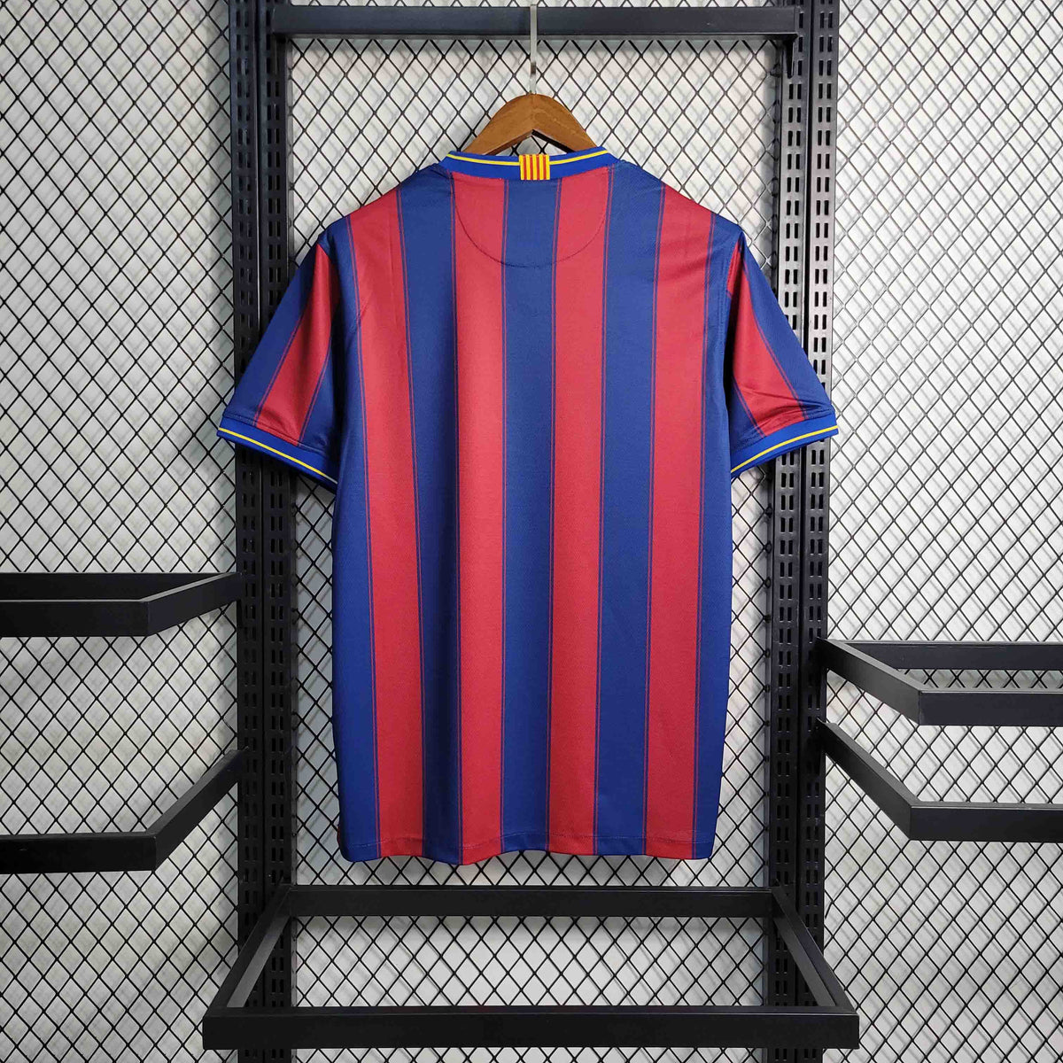 Camisa Barcelona Home 09/10 - Versão Retrô