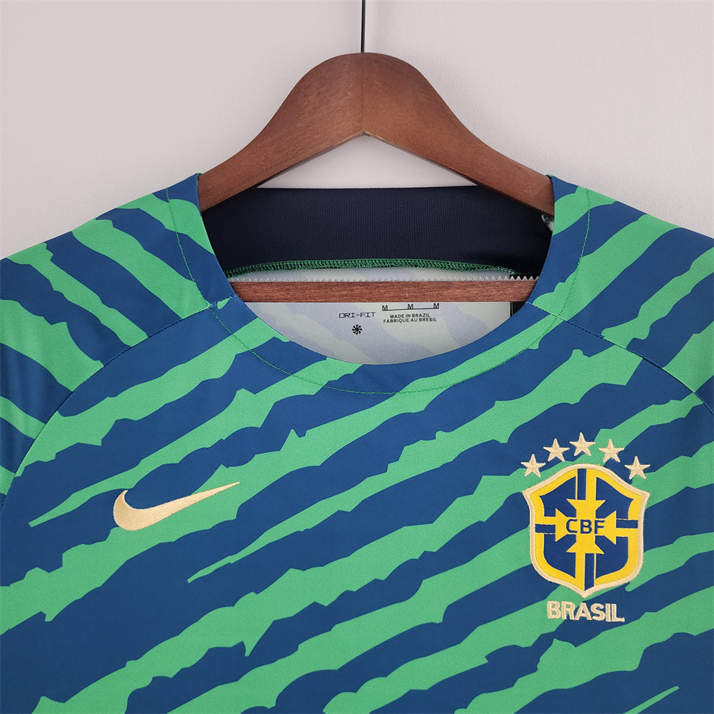 Camisa Brasil Pré Jogo 22/23 - Masculina