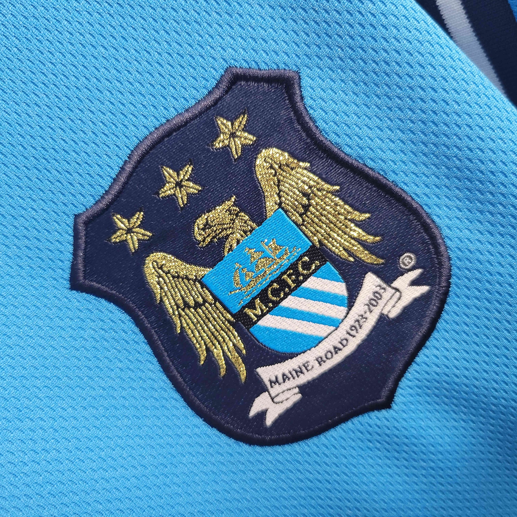 Camisa Manchester City 01/02 - Versão Retro