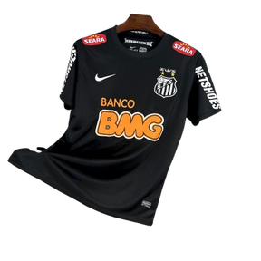 Camisa  NikeSantos 12/13 All Black - Versão Retro