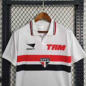 Camisa São Paulo Retrô 93/94 - Versão Retro - Branca