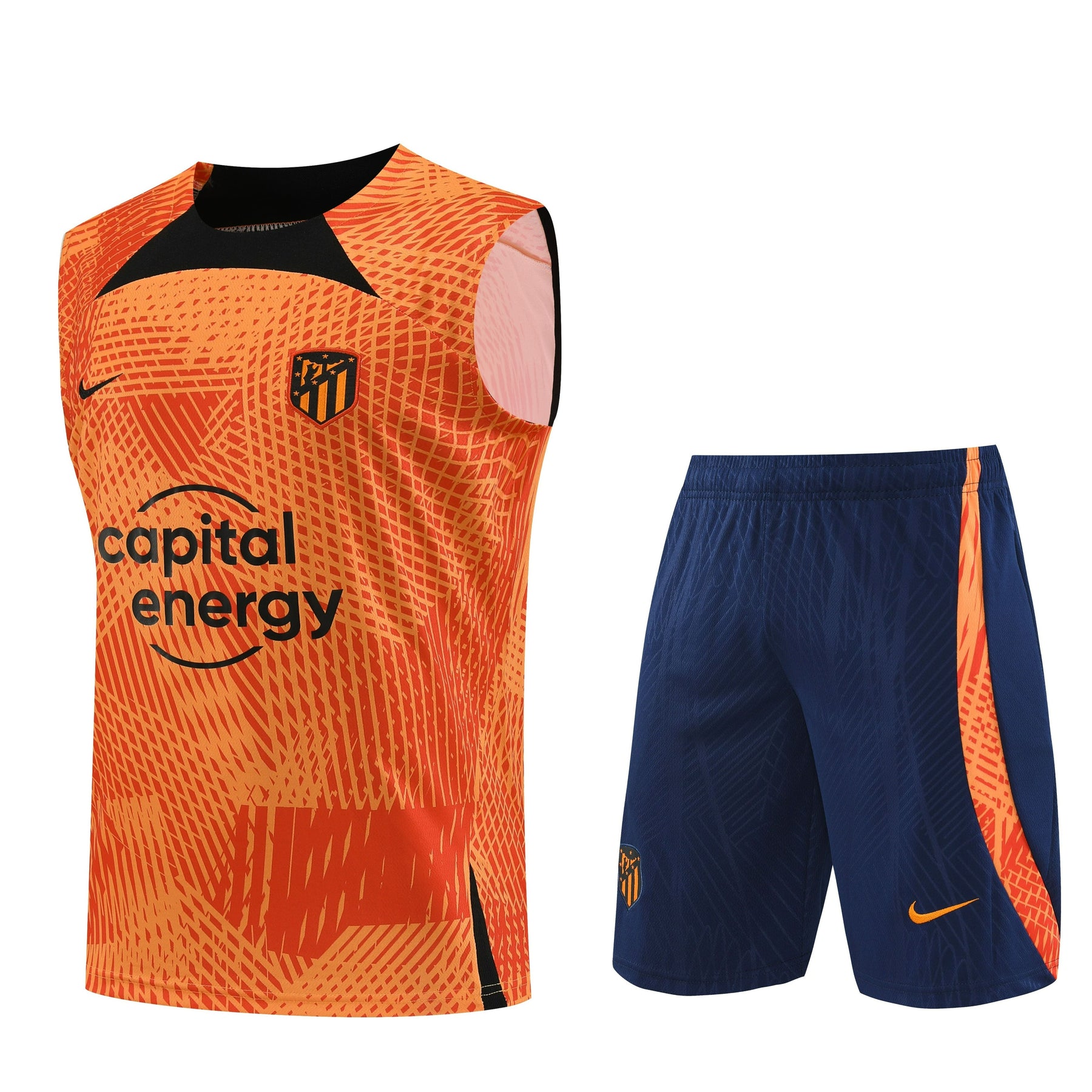 Kit Treino Regata Atlético de Madrid 23/24 - Laranja
