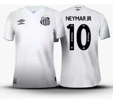 Camisa Santos Home (NEYMAR JR - 10)  24/25 - Torcedor Masculina - Branco