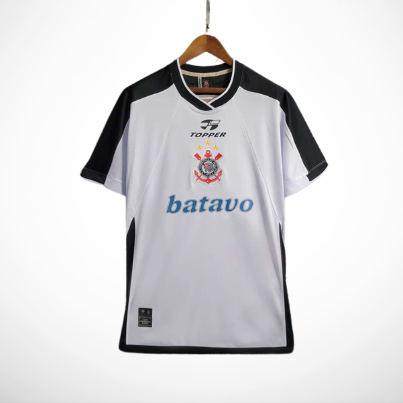 Camisa Corinthians I Home 2000 - Versão Retro