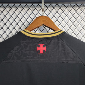 Camisa Vasco Especial 22/23 - Kappa Torcedor Masculina - Preta