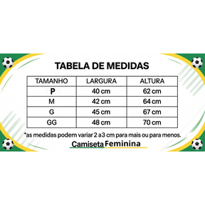 Camisa da Seleção Brasileira I Versão Torcedor