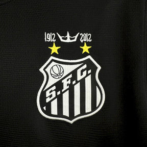 Camisa  NikeSantos 12/13 All Black - Versão Retro