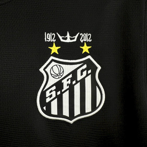 Camisa  NikeSantos 12/13 All Black - Versão Retro