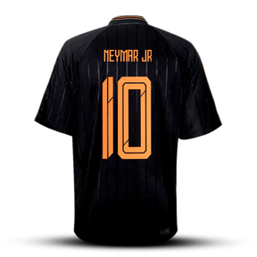 Camisa Santos Charlie Brown (NEYMAR JR - 10)  24/25 - Torcedor Masculina - Preto