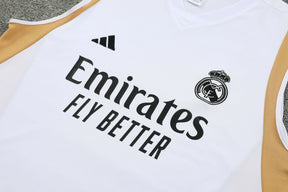 Kit Treino Regata Real Madrid 23/24 - Branco