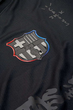 Camisa Ed. Limitada  BARCELONA x TRAVIS SCOTT Preta 24/25