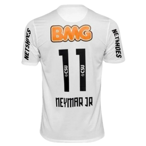 Camisa Santos 2012 (# NEYMAR JR - 11) - Torcedor Masculina - Versão Retro